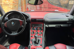 2000 BMW M Coupe in Imola Red 2 over Imola Red & Black Nappa