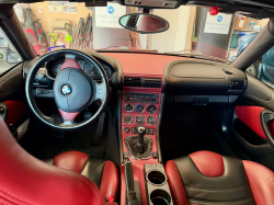 2000 BMW M Coupe in Imola Red 2 over Imola Red & Black Nappa