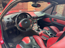 2000 BMW M Coupe in Imola Red 2 over Imola Red & Black Nappa