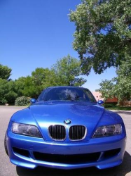 2000 BMW M Coupe in Estoril Blue Metallic over Estoril Blue & Black Nappa