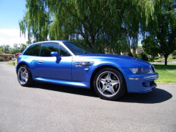 2000 BMW M Coupe in Estoril Blue Metallic over Estoril Blue & Black Nappa