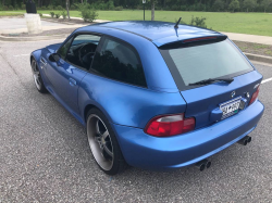 2000 BMW M Coupe in Estoril Blue Metallic over Estoril Blue & Black Nappa