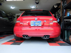 2000 BMW M Coupe in Imola Red 2 over Black Nappa