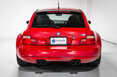 2000 BMW M Coupe in Imola Red 2 over Black Nappa