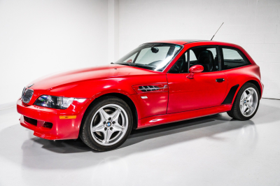 2000 BMW M Coupe in Imola Red 2 over Black Nappa