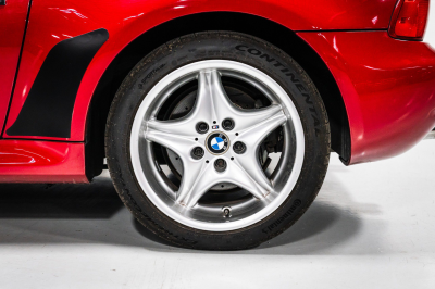 2000 BMW M Coupe in Imola Red 2 over Black Nappa