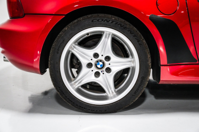 2000 BMW M Coupe in Imola Red 2 over Black Nappa