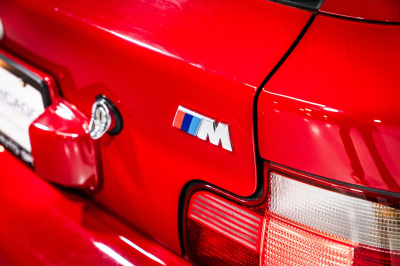 2000 BMW M Coupe in Imola Red 2 over Black Nappa