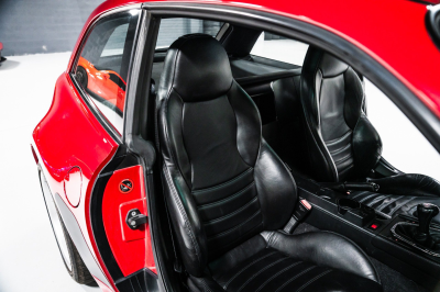 2000 BMW M Coupe in Imola Red 2 over Black Nappa