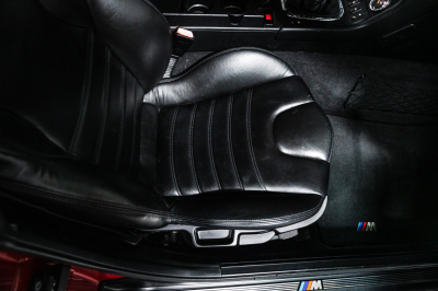 2000 BMW M Coupe in Imola Red 2 over Black Nappa