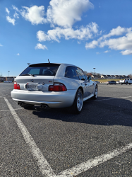 2000 BMW M Coupe in Titanium Silver Metallic over Black Nappa