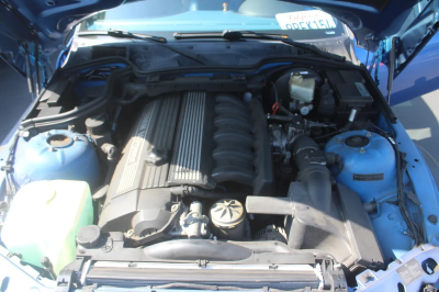 2000 BMW M Coupe in Estoril Blue Metallic over Estoril Blue & Black Nappa