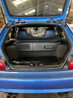 2000 BMW M Coupe in Estoril Blue Metallic over Estoril Blue & Black Nappa