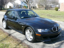2000 BMW M Coupe in Cosmos Black Metallic over Black Nappa