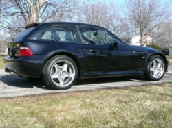 2000 BMW M Coupe in Cosmos Black Metallic over Black Nappa