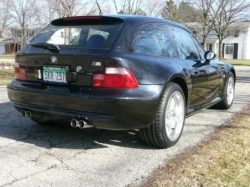 2000 BMW M Coupe in Cosmos Black Metallic over Black Nappa