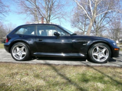 2000 BMW M Coupe in Cosmos Black Metallic over Black Nappa