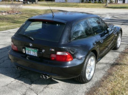 2000 BMW M Coupe in Cosmos Black Metallic over Black Nappa