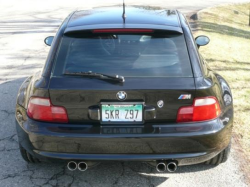 2000 BMW M Coupe in Cosmos Black Metallic over Black Nappa