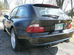 2000 BMW M Coupe in Cosmos Black Metallic over Black Nappa