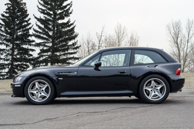 2000 BMW M Coupe in Cosmos Black Metallic over Black Nappa