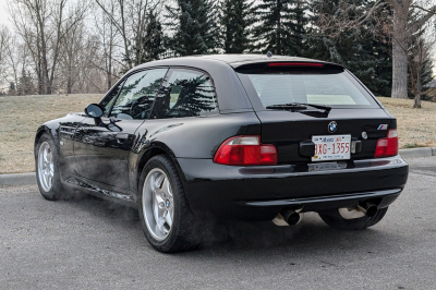 2000 BMW M Coupe in Cosmos Black Metallic over Black Nappa