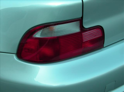 2000 BMW M Coupe in Titanium Silver Metallic over Imola Red & Black Nappa - Tail Light