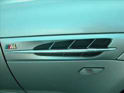 2000 BMW M Coupe in Titanium Silver Metallic over Imola Red & Black Nappa - Side Gill