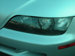 2000 BMW M Coupe in Titanium Silver Metallic over Imola Red & Black Nappa - Head Light