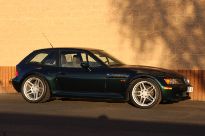 2000 BMW M Coupe in Oxford Green 2 Metallic over Dark Beige Oregon