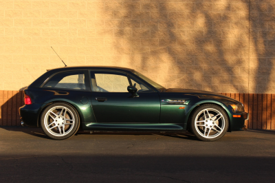 2000 BMW M Coupe in Oxford Green 2 Metallic over Dark Beige Oregon