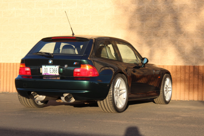 2000 BMW M Coupe in Oxford Green 2 Metallic over Dark Beige Oregon