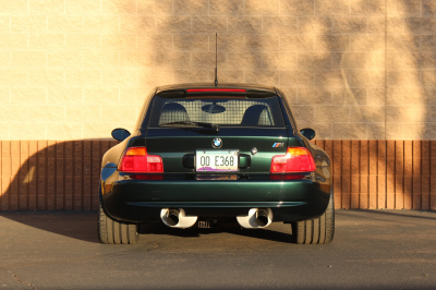 2000 BMW M Coupe in Oxford Green 2 Metallic over Dark Beige Oregon