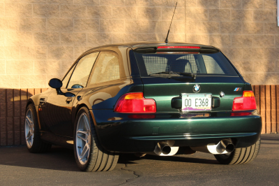 2000 BMW M Coupe in Oxford Green 2 Metallic over Dark Beige Oregon