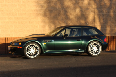2000 BMW M Coupe in Oxford Green 2 Metallic over Dark Beige Oregon