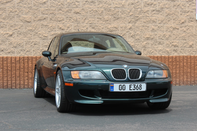 2000 BMW M Coupe in Oxford Green 2 Metallic over Dark Beige Oregon