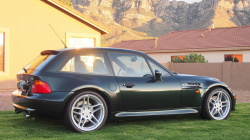 2000 BMW M Coupe in Oxford Green 2 Metallic over Dark Beige Oregon