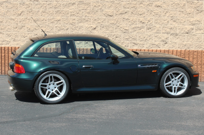 2000 BMW M Coupe in Oxford Green 2 Metallic over Dark Beige Oregon
