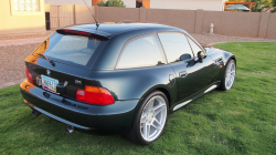 2000 BMW M Coupe in Oxford Green 2 Metallic over Dark Beige Oregon