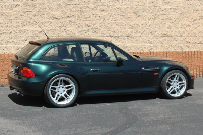 2000 BMW M Coupe in Oxford Green 2 Metallic over Dark Beige Oregon