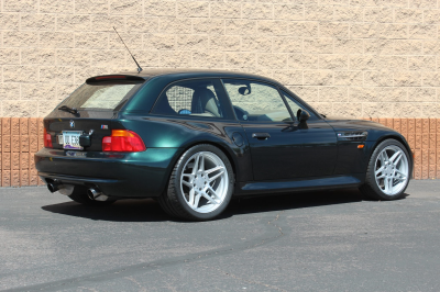 2000 BMW M Coupe in Oxford Green 2 Metallic over Dark Beige Oregon