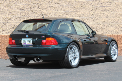 2000 BMW M Coupe in Oxford Green 2 Metallic over Dark Beige Oregon