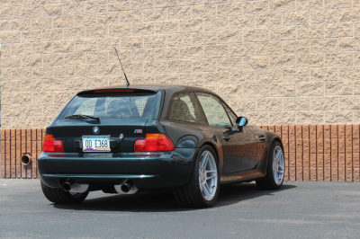 2000 BMW M Coupe in Oxford Green 2 Metallic over Dark Beige Oregon