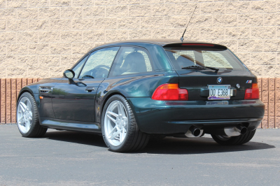 2000 BMW M Coupe in Oxford Green 2 Metallic over Dark Beige Oregon