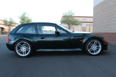 2000 BMW M Coupe in Oxford Green 2 Metallic over Dark Beige Oregon