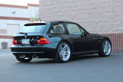 2000 BMW M Coupe in Oxford Green 2 Metallic over Dark Beige Oregon