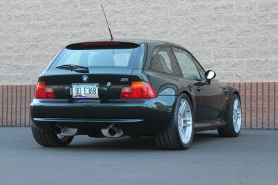 2000 BMW M Coupe in Oxford Green 2 Metallic over Dark Beige Oregon