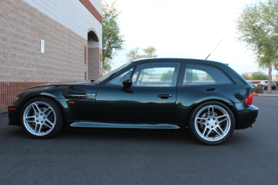 2000 BMW M Coupe in Oxford Green 2 Metallic over Dark Beige Oregon