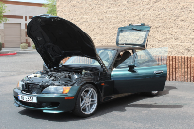 2000 BMW M Coupe in Oxford Green 2 Metallic over Dark Beige Oregon