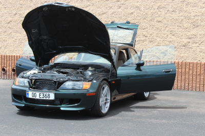 2000 BMW M Coupe in Oxford Green 2 Metallic over Dark Beige Oregon